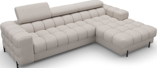 Colțar lemn masiv Felaro extensibil 285×181 cm - royal18