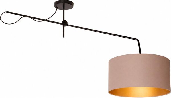 Lustră LED reglabilă, montaj aplicat VENICE 1xE27/60W/230V bej/auriu