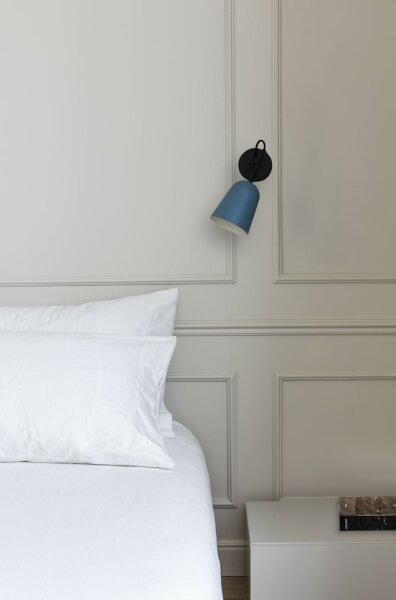 Lampă de perete FARO 28274 STUDIO 1xE14/8W/230V albastru/negru