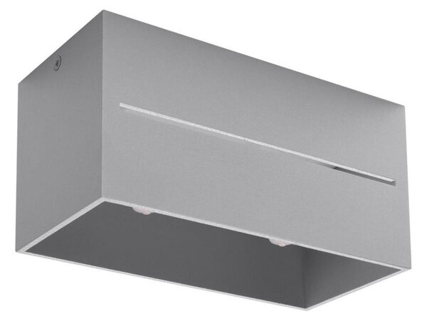 Plafonieră LOBO 2xGU10/40W/230V gri
