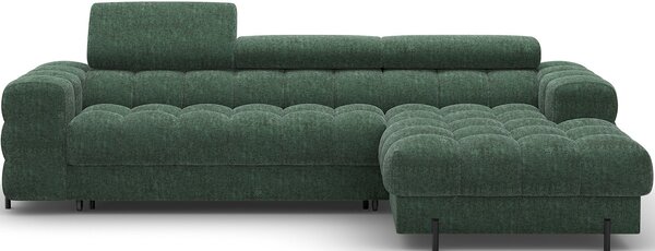 Colțar lemn masiv Felaro extensibil 285×181 cm - amore35