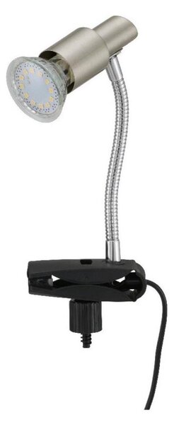 Briloner 2877-012P - Lampă de masă LED cu clips SIMPLE 1xGU10/3W/230V