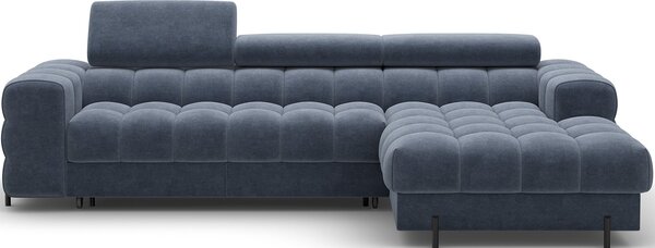 Colțar lemn masiv Felaro extensibil 285×181 cm - aura40