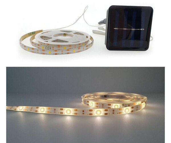 Bandă LED solară LED/1,2V 5 m IP44