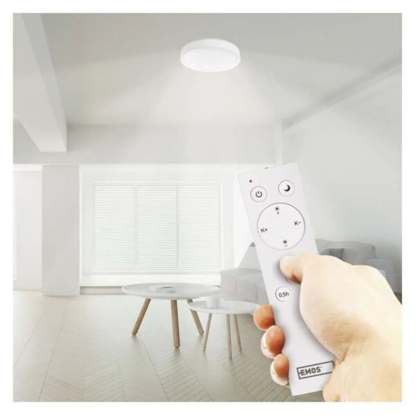 Plafonieră LED dimabilă GoSmart LED/45W/230V Wi-Fi Tuya + telecomandă