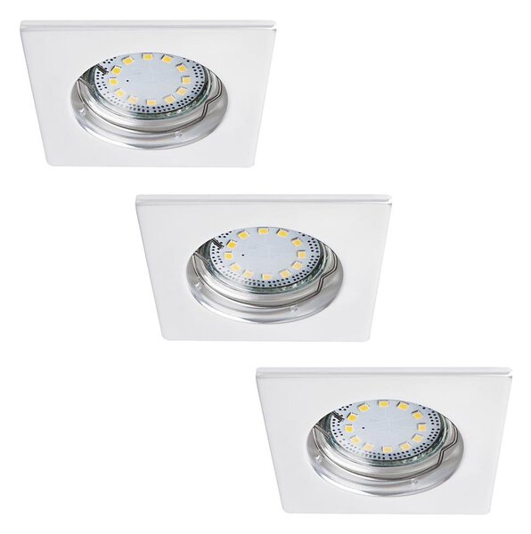 Rabalux 1052 - SET 3x Corp de iluminat LED tavan fals LITE 1xGU10-LED/3W/230V