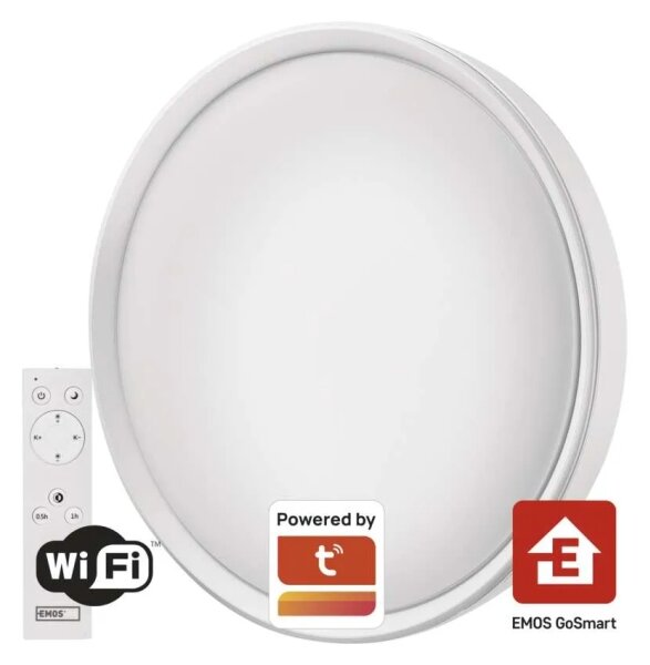 Plafonieră LED dimabilă GoSmart LED/45W/230V Wi-Fi Tuya + telecomandă