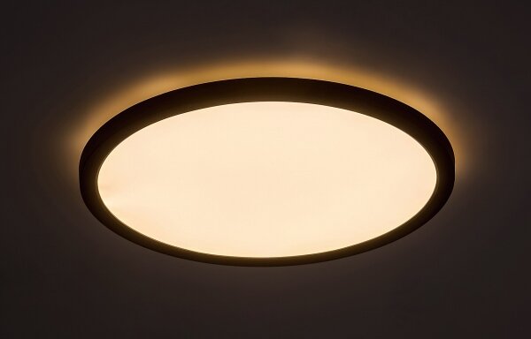 Rabalux 71096 - Plafonieră LED GONZALO 24W/230V, pr. 29 cm, negru