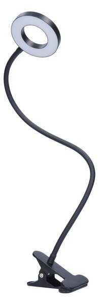 Lampa de birou cu clemă LED Solight WO66-B, reglabilă, 8W/230V, 3000/4000/5000K, negru
