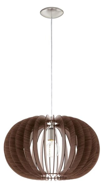 Lustră pe cablu Eglo 95025 STELLATO 1xE27/60W/230V maro