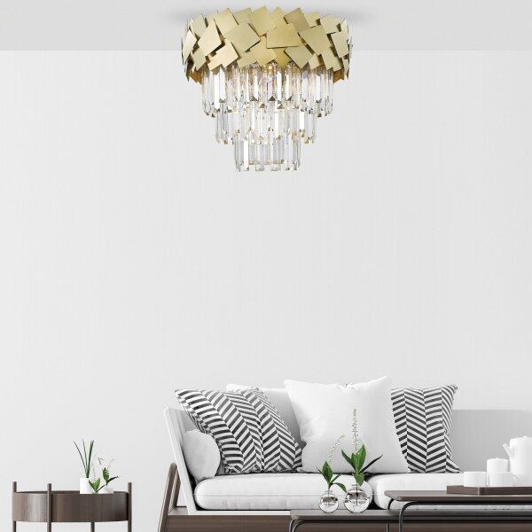 Brilagi - Lustră LED cu cristale MIRAGE 6xE14/40W/230V