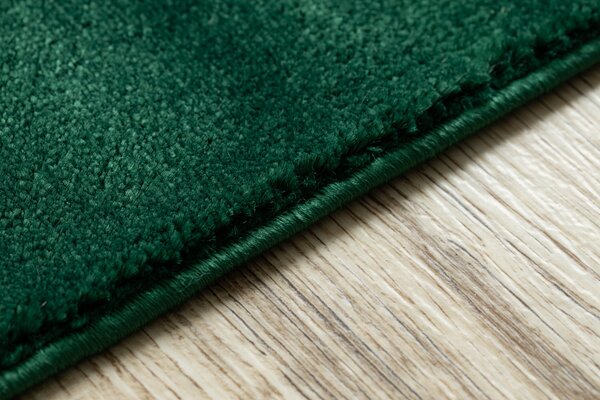 Exclusiv EMERALD covor 1010 glamour, stilat, cercuri sticla verde / aur