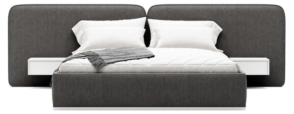 Set Pat Latte Tapitat fara Saltea 140/160/180x200cm - 140x190