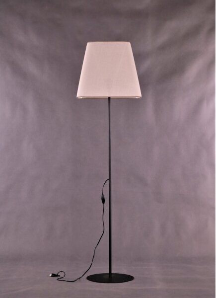 Lampă de podea MARTINA, 1x E27, 15 W, 230 V, negru/alb