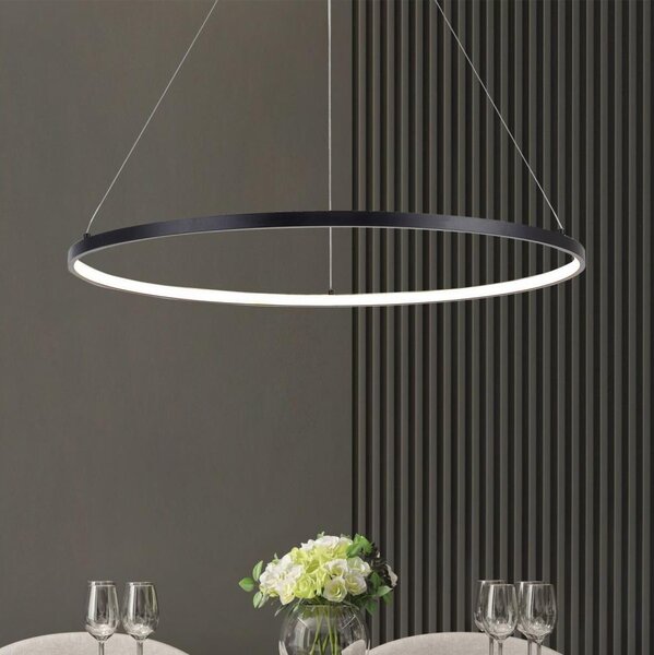Zuma Line 2023201-BK80 - Lampă suspendată pe cablu BRENO LED, 36 W, 230 V, 3000/4000/6000K