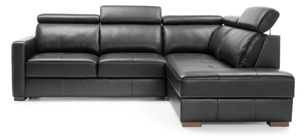 Colțar lemn masiv Ergo 260×89–101×209 cm - Stânga