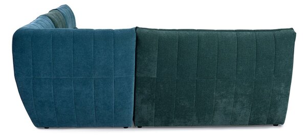 Colțar lemn masiv Camaro, 258 × 90 × 241 cm - Stânga