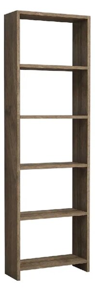 Biblioteca/etajera carti, Homs Design, nuc, 160 x 50 x 20 cm, PAL