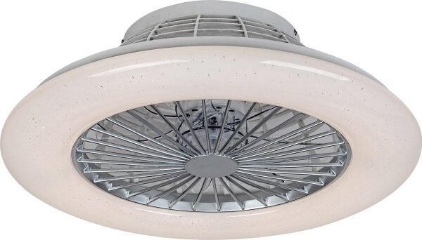 Plafonieră LED dimabilă cu ventilator Rabalux LED/30W/230V + telecomandă