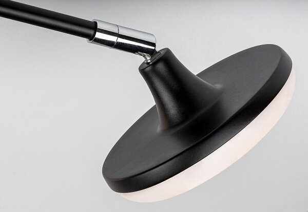 Lustră LED aplicată Rabalux 71063 MADI LED/24W/230V 3000K negru