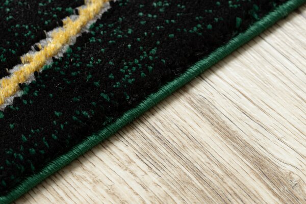 Exclusiv EMERALD covor 1022 glamour, stilat, geometric, marmură sticla verde / aur