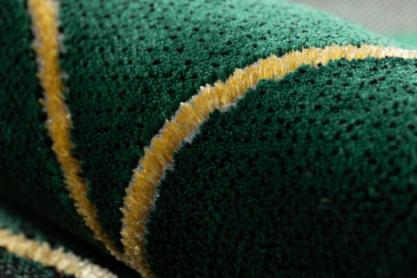Exclusiv EMERALD covor 1016 glamour, stilat, art deco, marmură sticla verde / aur