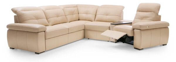 Colțar lemn masiv LEGEND 304×89/103×269 cm - Stânga