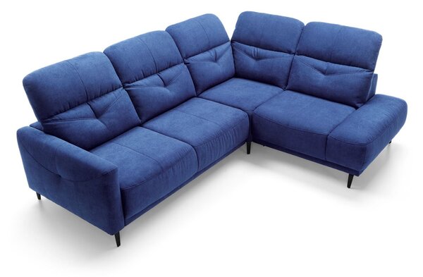 Colțar lemn masiv extensibil SANDRA 265×82/104×210 cm - Stânga