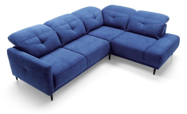 Colțar lemn masiv extensibil SANDRA 265×82/104×210 cm - Stânga