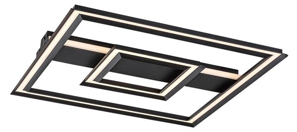 Rabalux 71071 - Plafonieră LED SIDONA, 48 W, 230 V, 3000 K, neagră