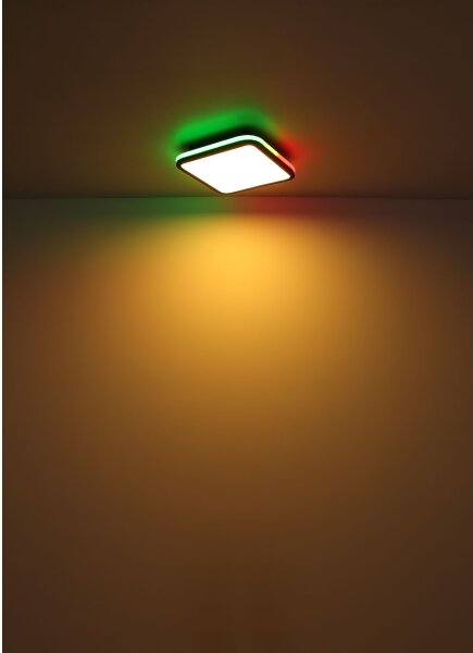 Plafonieră LED RGBW dimabilă JAXXI LED/40W/230V Globo 41391-40 + telecomandă