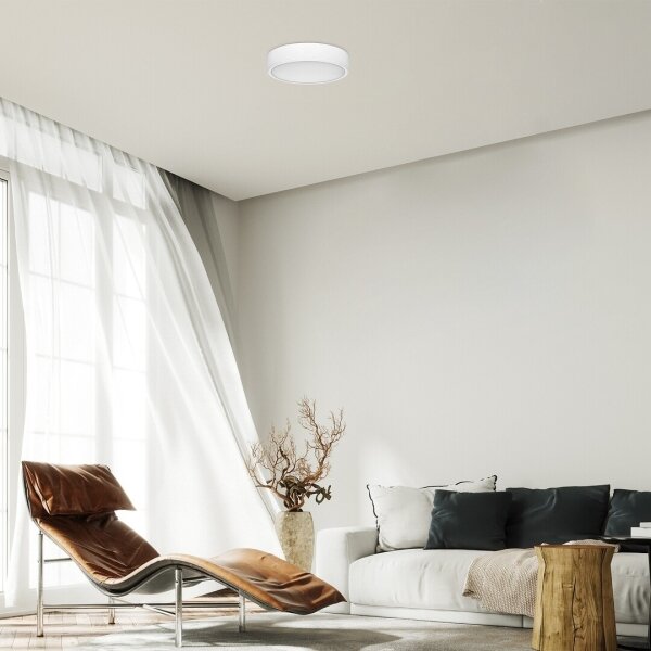 Plafonieră LED Rabalux 71244 LAURI LED/22W/230V d. 21 cm alb