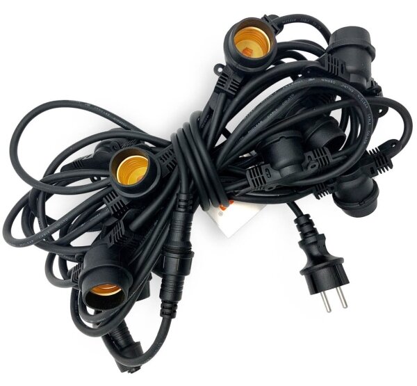 Lanț decorativ de exterior MIMOSA 10xE27/1,3W/230V IP44 10 m