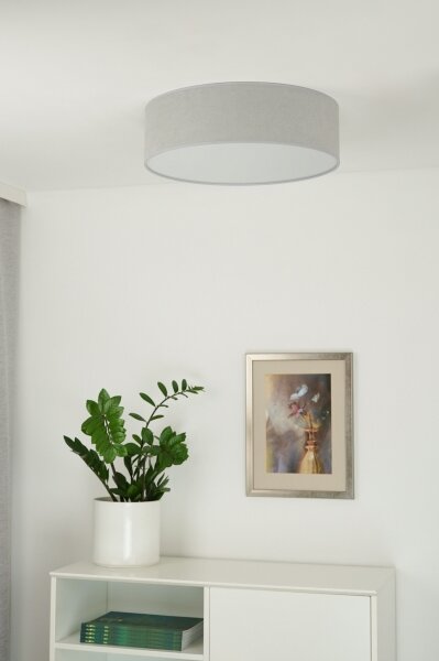 Duolla - Plafonieră LED CORTINA 26W 230V pr. 30 cm 4000K gri