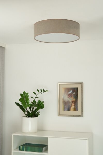 Duolla - Plafonieră LED CORTINA 26W 230V pr. 45 cm 4000K maro