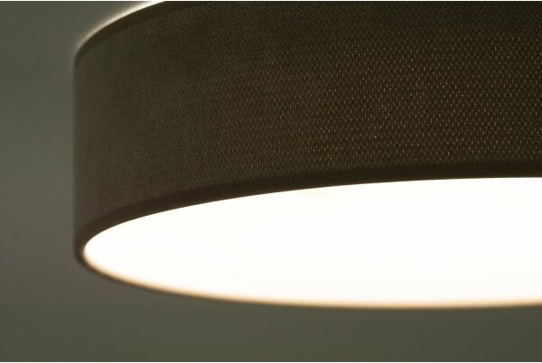 Duolla - Plafonieră LED CORTINA 26W 230V pr. 30 cm 4000K maro