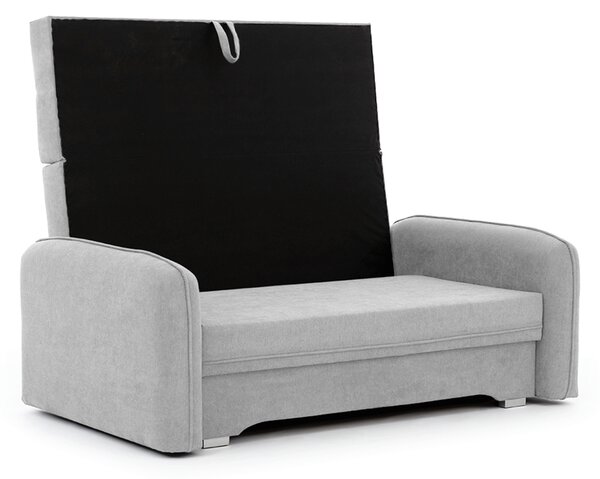 Canapea extensibila pentru 2 persoane LAINE, gri deschis