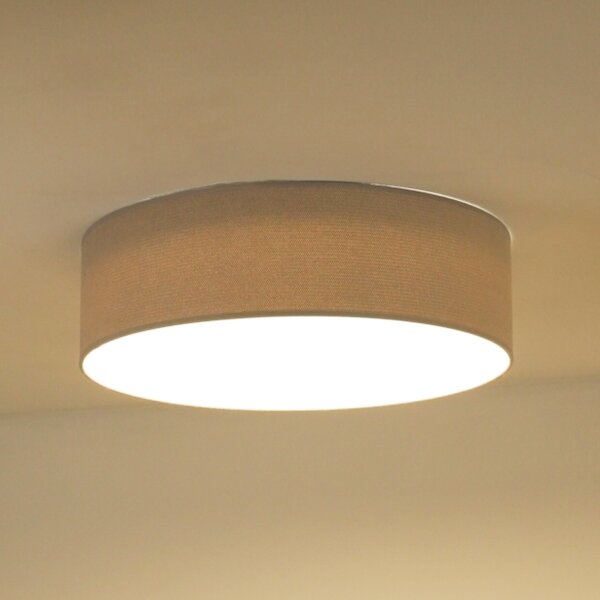 Duolla - Plafonieră LED CORTINA 26W 230V pr. 30 cm 4000K gri