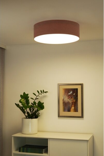 Duolla - Plafonieră LED CORTINA LED/26W/230V pr. 45 cm 4000K roză