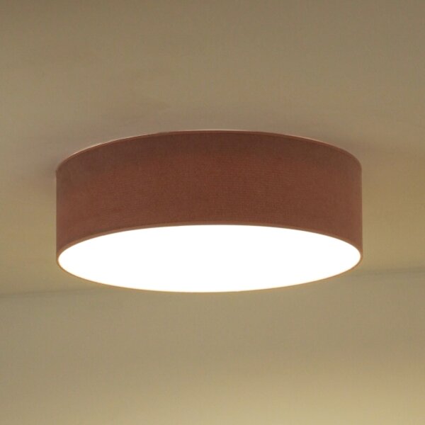 Duolla - Plafonieră LED CORTINA 26W 230V pr. 30 cm 4000K roz prindere