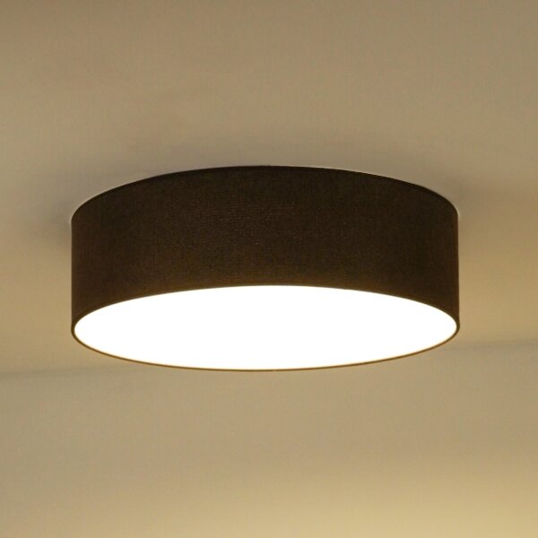 Duolla - Plafonieră LED CORTINA 26W 230V pr. 45 cm 4000K maro