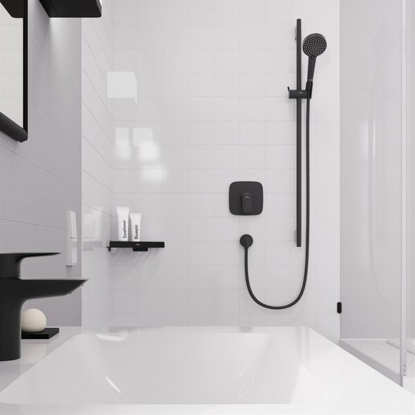 Hansgrohe Logis baterie de duș ascuns negru 71605670
