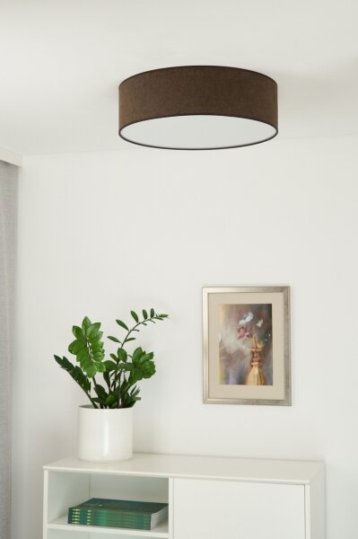 Duolla - Plafonieră LED CORTINA 26W 230V pr. 30 cm 4000K maro