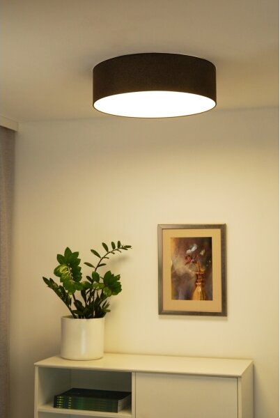 Duolla - Plafonieră LED CORTINA 26W 230V pr. 30 cm 4000K maro