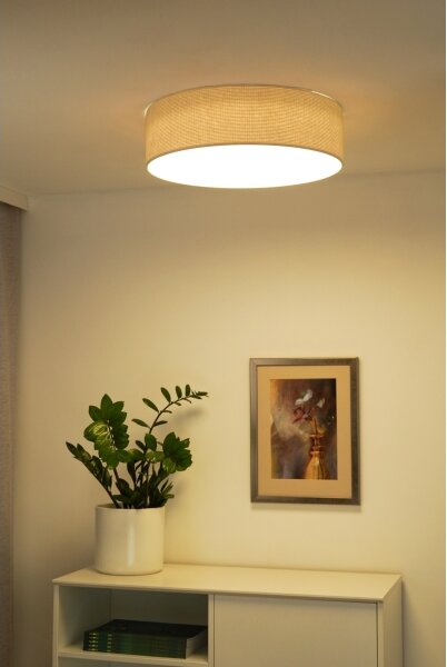 Duolla - Plafonieră LED CORTINA 26W 230V pr. 30 cm 4000K crem