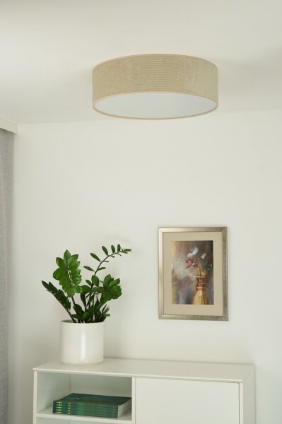 Duolla - Plafonieră LED CORTINA 26W 230V pr. 45 cm 4000K bejliu