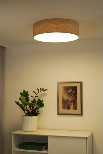 Duolla - Plafonieră LED CORTINA 26W 230V pr. 45 cm 4000K bejliu