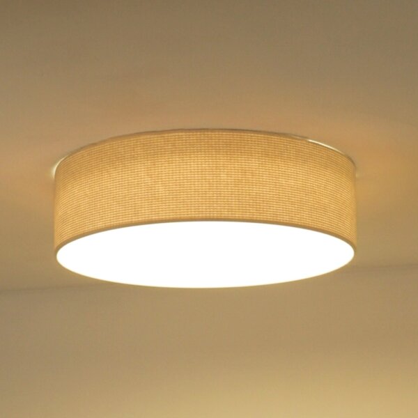 Duolla - Plafonieră LED CORTINA 26W 230V pr. 30 cm 4000K crem