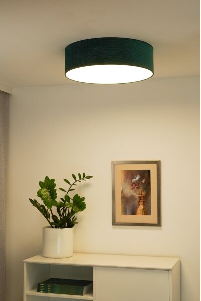 Duolla - Plafonieră LED CORTINA 26W 230V pr. 30 cm 4000K verde