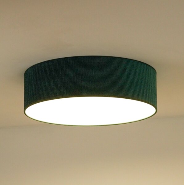 Duolla - Plafonieră LED CORTINA 26W 230V pr. 30 cm 4000K verde